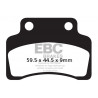 EBC Brzdové obloženie  Organic SFA235
