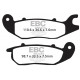 Brzdy EBC Moto EBC Brzdové obloženie  Organic FA375 | ebc-brzdy.sk
