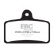 Brzdy EBC Moto EBC Brzdové obloženie  Organic FA399 | ebc-brzdy.sk