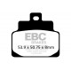 Brzdy EBC Moto EBC Brzdové obloženie  Organic SFA301 | ebc-brzdy.sk