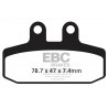 EBC Brzdové obloženie&nbsp; Organic FA256