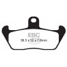 EBC Brzdové obloženie  Organic FA163