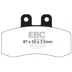 EBC Brzdové obloženie  Organic FA177