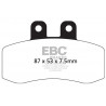 EBC Brzdové obloženie  Organic FA177