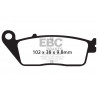 EBC Brzdové obloženie  Organic FA196