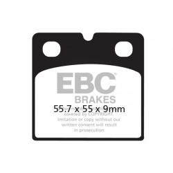 EBC Brzdové obloženie  Organic FA018