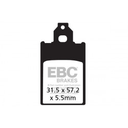 EBC Brzdové obloženie SFA Scooter Organic SFA116