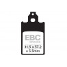 EBC Brzdové obloženie  Organic SFA116