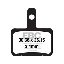EBC Brzdové obloženie  Organic CFA327
