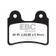 Brzdy EBC Moto EBC Brzdové obloženie  Organic FA303TT | ebc-brzdy.sk