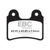 EBC Brzdové obloženie  Organic FA303TT