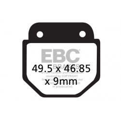 EBC Brzdové obloženie  Organic FA486