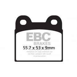 EBC Brzdové obloženie  Organic FA057