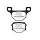 Brzdy EBC Moto EBC Brzdové obloženie SFA Scooter Organic SFA093 | ebc-brzdy.sk