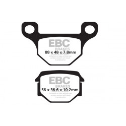 EBC Brzdové obloženie Organic FA FA093