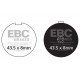 Brzdy EBC Moto EBC Brzdové obloženie  Organic FA056 | ebc-brzdy.sk
