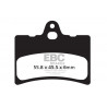 EBC Brzdové obloženie  Organic FA156