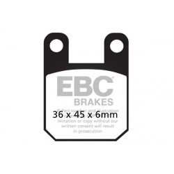 EBC Brzdové obloženie SFA Scooter Organic SFA115