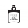 EBC Brzdové obloženie  Organic FA060