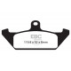 Brzdy EBC Moto EBC Brzdové obloženie  Organic FA120 | ebc-brzdy.sk