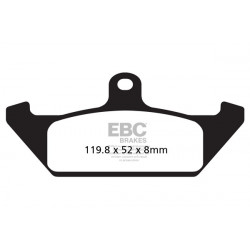 EBC Brzdové obloženie  Organic FA120