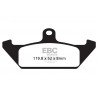 EBC Brzdové obloženie  Organic FA120