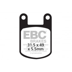 EBC Brzdové obloženie  Organic FA050