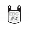 EBC Brzdové obloženie  Organic FA050