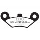 Brzdy EBC Moto EBC Brzdové obloženie  Organic FA453TT | ebc-brzdy.sk