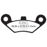 EBC Brzdové obloženie&nbsp; Organic FA453TT