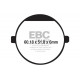 Brzdy EBC Moto EBC Brzdové obloženie  Organic FA198 | ebc-brzdy.sk