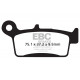 Brzdy EBC Moto EBC Brzdové obloženie SFA Scooter Organic SFA233 | ebc-brzdy.sk