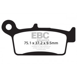 EBC Brzdové obloženie SFA Scooter Organic SFA233