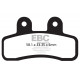 Brzdy EBC Moto EBC Brzdové obloženie  Organic FA448 | ebc-brzdy.sk