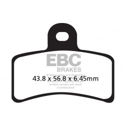 EBC Brzdové obloženie  Organic FA291
