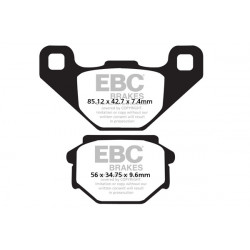 EBC Brzdové obloženie Organic FA FA382