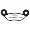 EBC Brzdové obloženie  Organic FA483TT