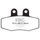 Brzdy EBC Moto EBC Brzdové obloženie  Organic FA132 | ebc-brzdy.sk