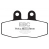 EBC Brzdové obloženie  Organic FA132