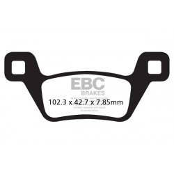 EBC Brzdové obloženie  Organic FA600TT