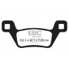 EBC Brzdové obloženie  Organic FA600TT