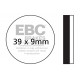 Brzdy EBC Moto EBC Brzdové obloženie  Organic FA100 | ebc-brzdy.sk