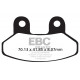 Brzdy EBC Moto EBC Brzdové obloženie  Organic SFA306 | ebc-brzdy.sk