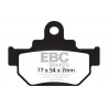 EBC Brzdové obloženie&nbsp; Organic FA106TT