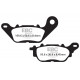 Brzdy EBC Moto EBC Brzdové obloženie SFA Scooter Organic SFA464 | ebc-brzdy.sk