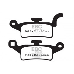 EBC Brzdové obloženie  Organic SFA492