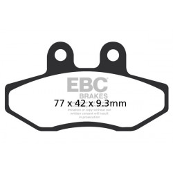 EBC Brzdové obloženie  Organic SFA393