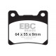 Brzdy EBC Moto EBC Brzdové obloženie  Organic FA088 | ebc-brzdy.sk