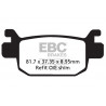 EBC Brzdové obloženie  Organic SFA131/2