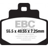EBC Brzdové obloženie  Organic SFA681